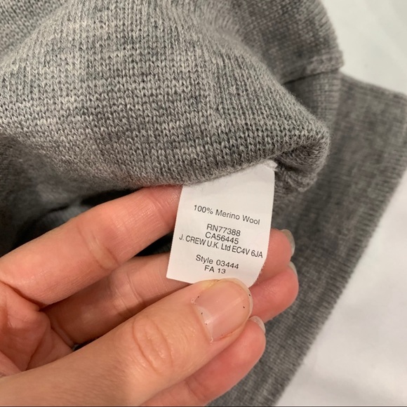 J. Crew Merino Wool Pocket Tunic - Picture 7 of 9